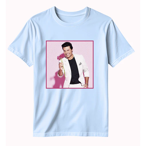 Polera Chayanne - CELESTE