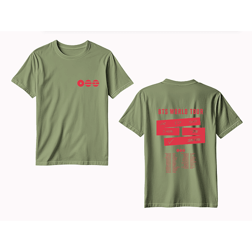 Polera BTS - VERDE