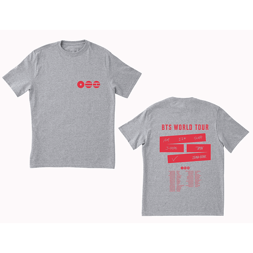 Polera BTS - GRIS