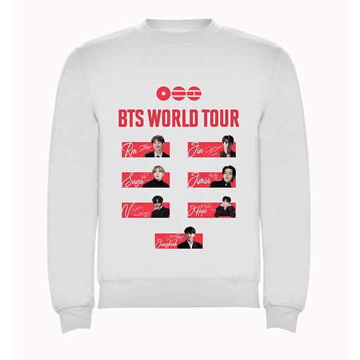 Poleron BTS - BLANCO