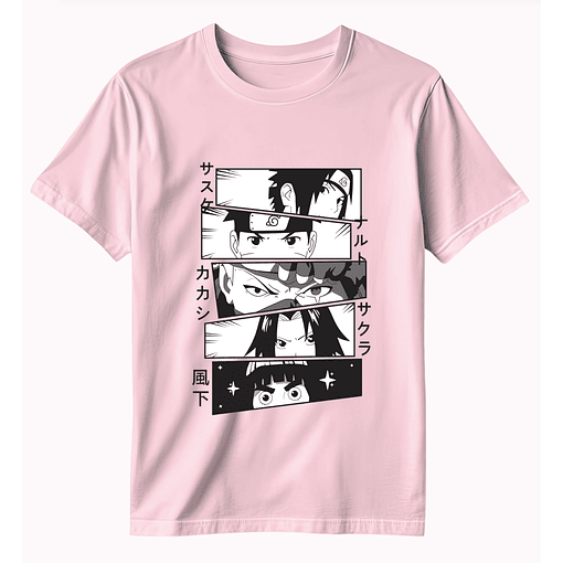 Polera Naruto - ROSADO