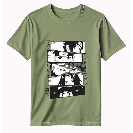 Polera Naruto - VERDE