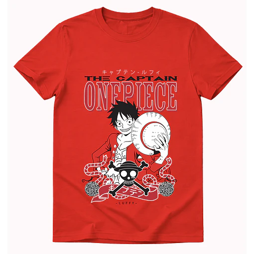 Polera One Piece 2 - ROJO
