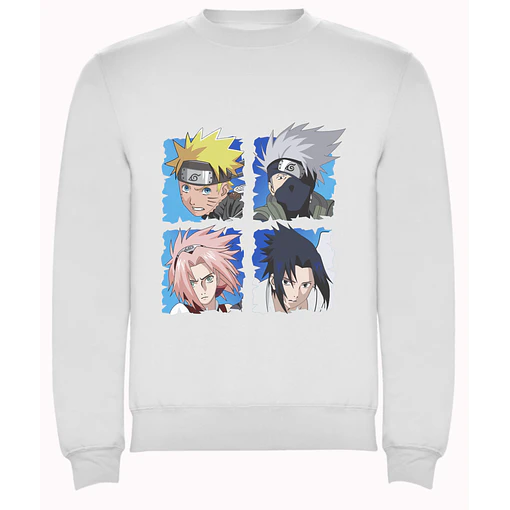 Poleron Naruto - BLANCO