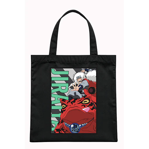 Tote bag Jiraiya - Negro