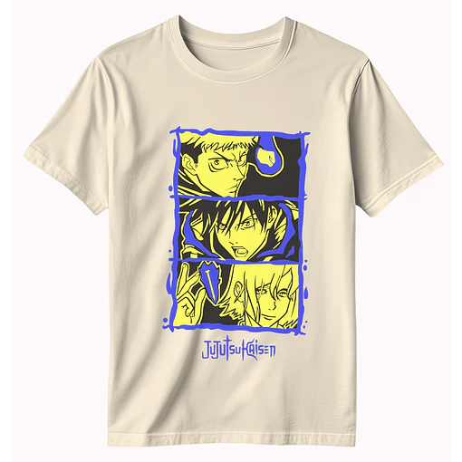 Polera Jujutsu Kaisen - CREMA