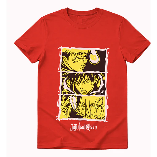 Polera Jujutsu Kaisen - ROJO