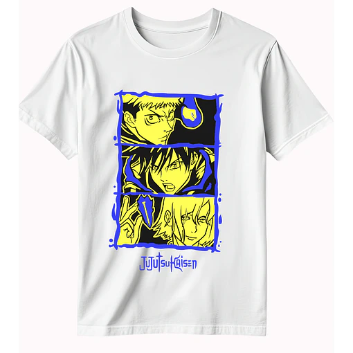 Polera Jujutsu Kaisen - BLANCO