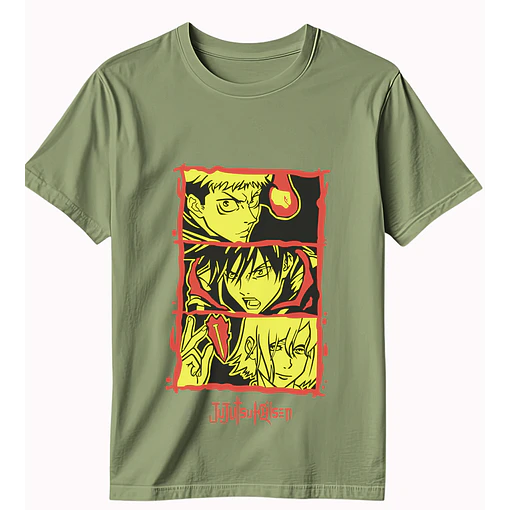 Polera Jujutsu Kaisen - VERDE