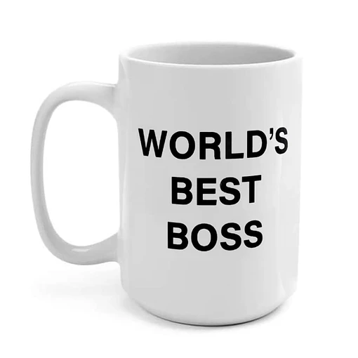 Taza World's Best Boss The Office