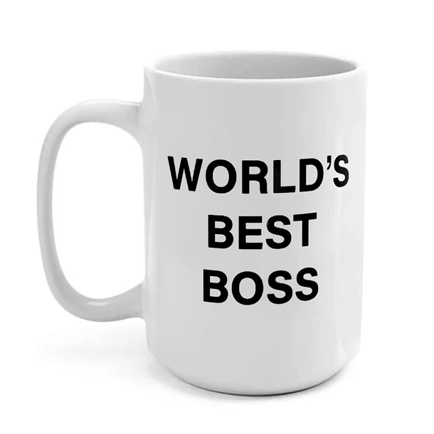 Taza World's Best Boss The Office