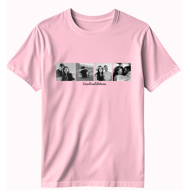 Polera - Personalizada 4 fotos 7