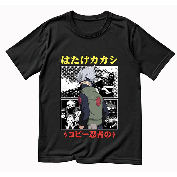 Polera Naruto / Kakashi 1