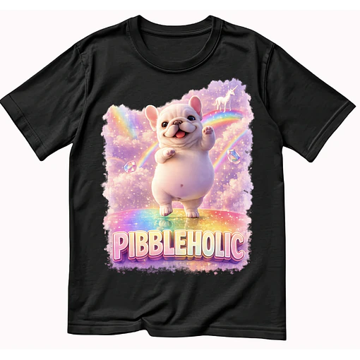 Polera Pibble just the way you are - NEGRO