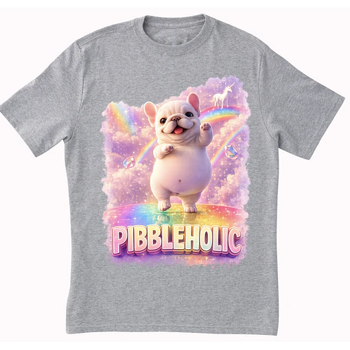 Polera Pibble just the way you are - GRIS