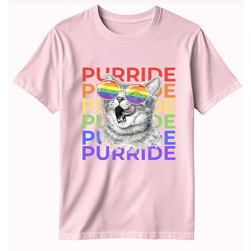 Polera Gay Purride - ROSADO