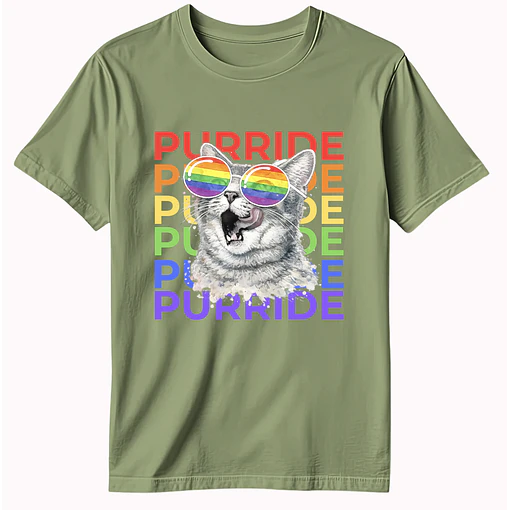 Polera Gay Purride - VERDE
