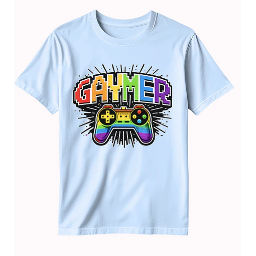 Polera Gaymer - CELESTE