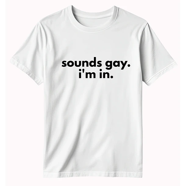Polera Sounds gay 3