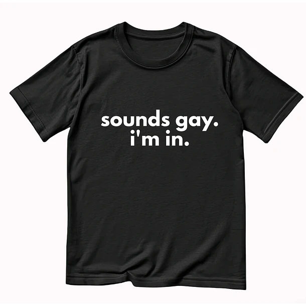 Polera Sounds gay 4