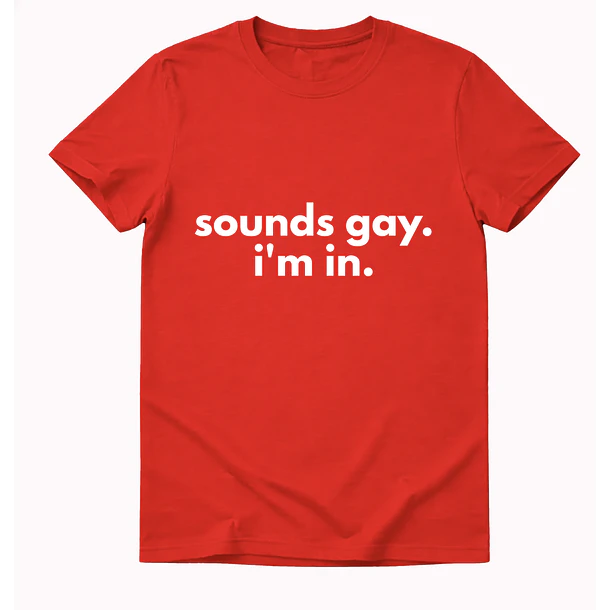 Polera Sounds gay 7