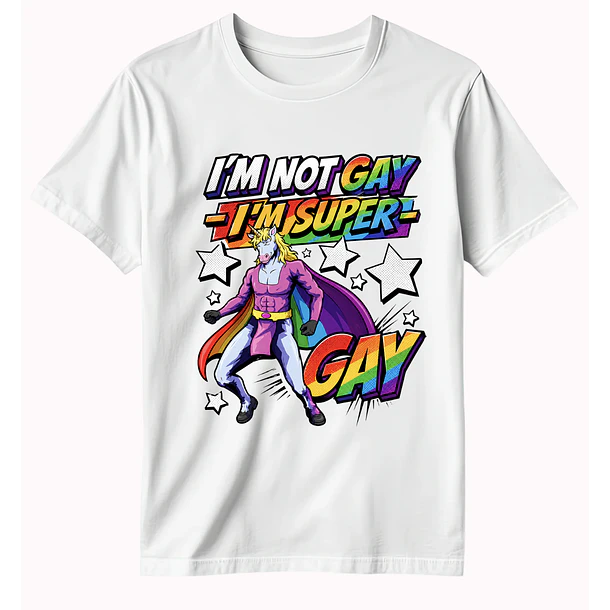 Polera Super Gay 2