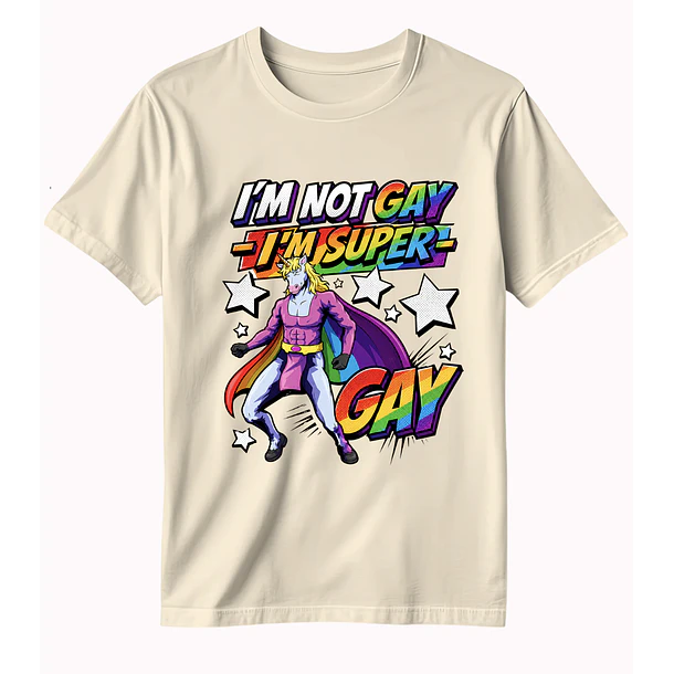 Polera Super Gay 1