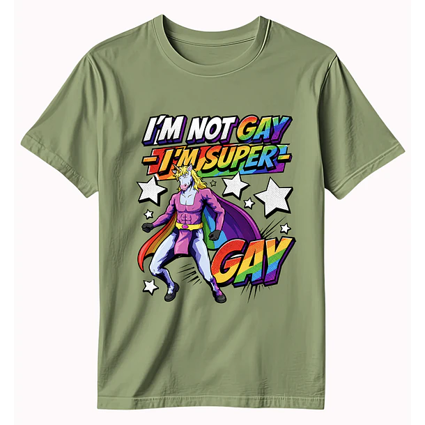Polera Super Gay 7