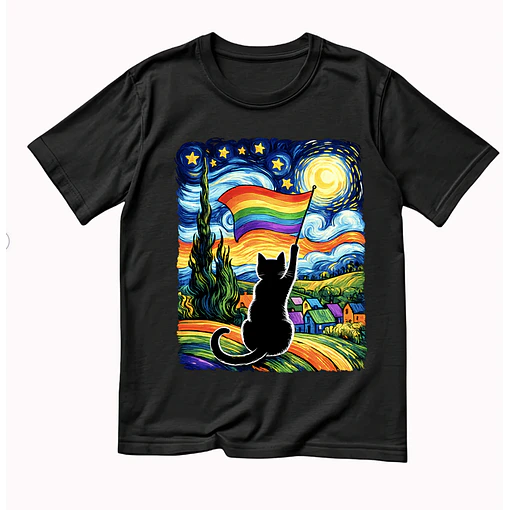 Polera Gay Cat