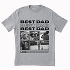 Polera Best Dad / Mejor Papá - Personalizable 6