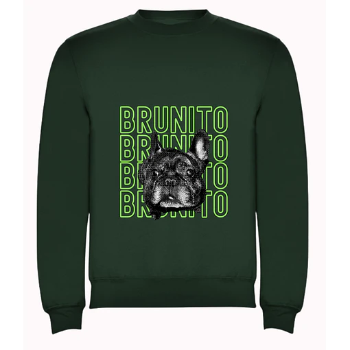 Polerón Mascota - Personalizable - VERDE OSCURO