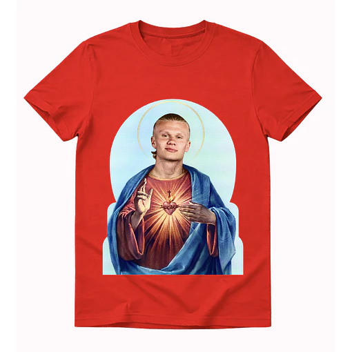 Polera Erling Haaland - Noruega - ROJO