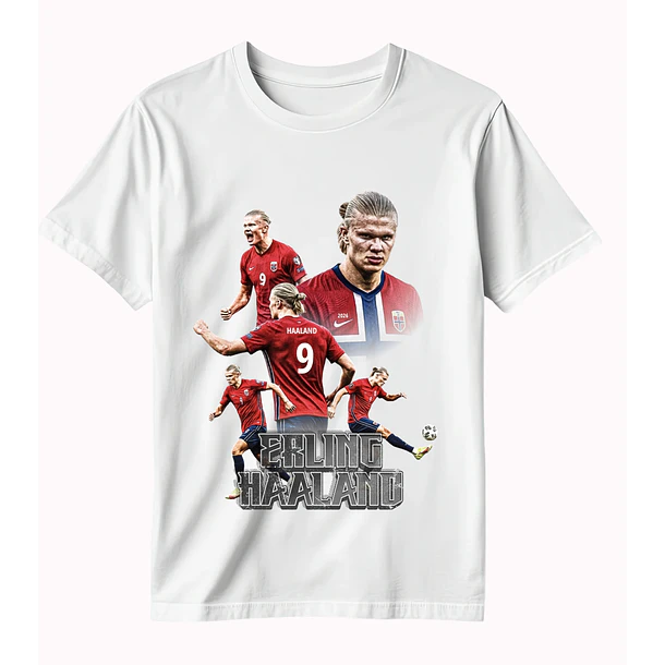 Polera Erling Haaland - Noruega 2 3