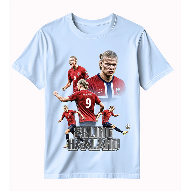 Polera Erling Haaland - Noruega 2 2