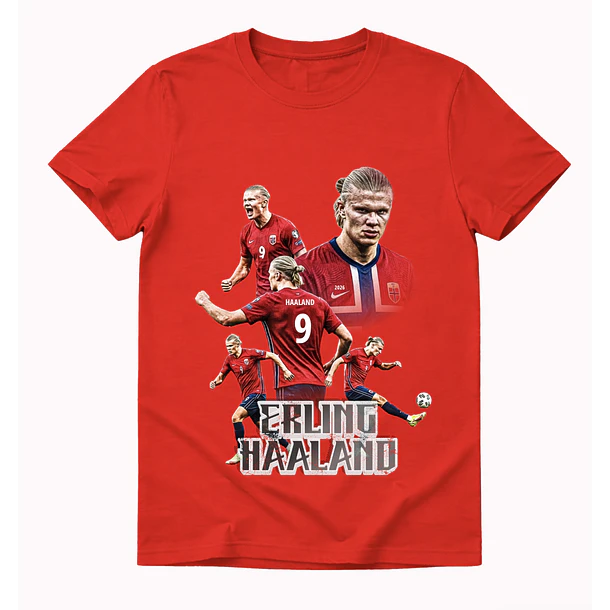 Polera Erling Haaland - Noruega 2 1