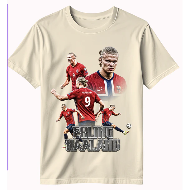 Polera Erling Haaland - Noruega 2 7