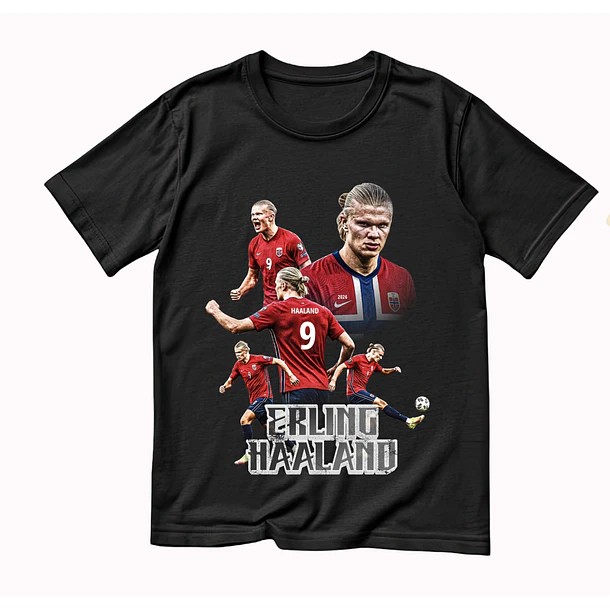 Polera Erling Haaland - Noruega 2 8