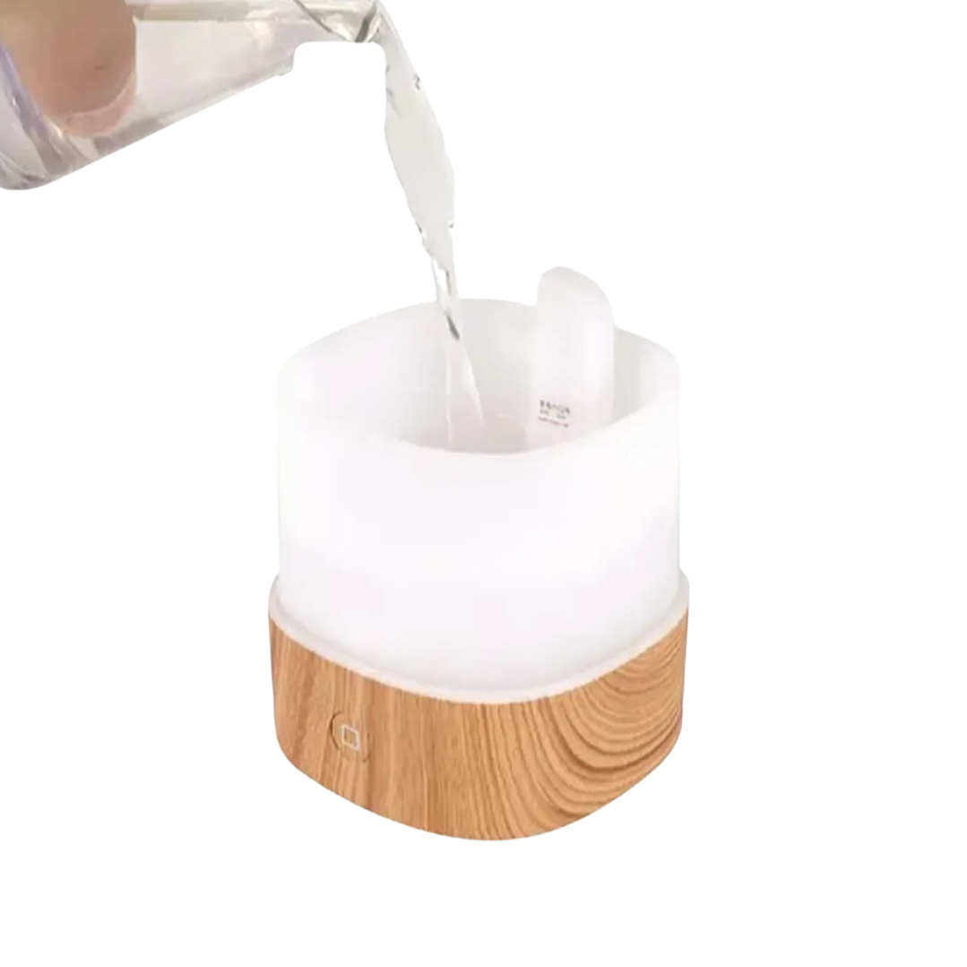 Humidificador Difusor de Aromas 150ml Color Madera 6