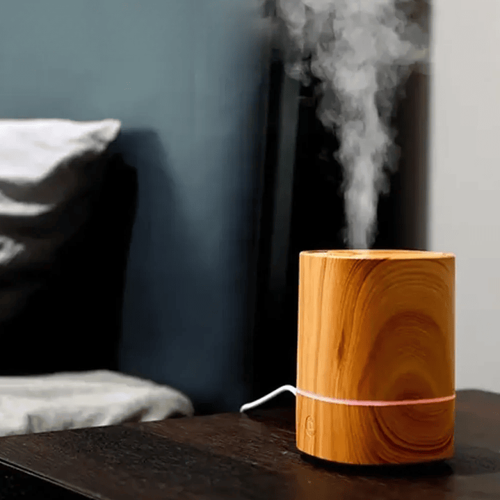 Humidificador Difusor de Aromas 150ml Color Madera 3