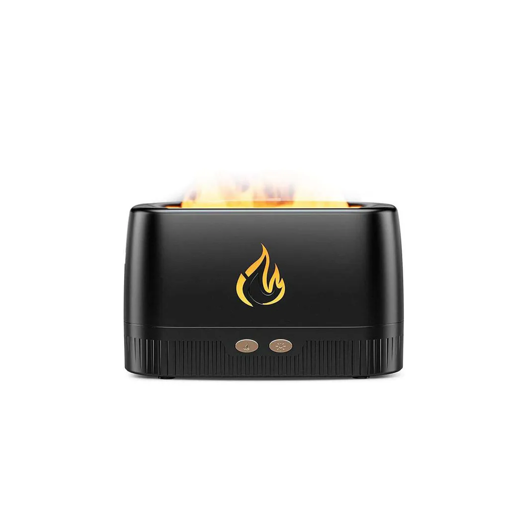 Humidificador Difusor de Aroma Efecto Llama de Fuego 4