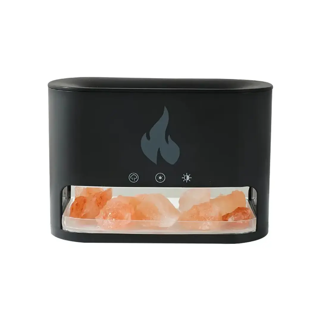 Humidificador Efecto Llama con Sal del Himalaya 5