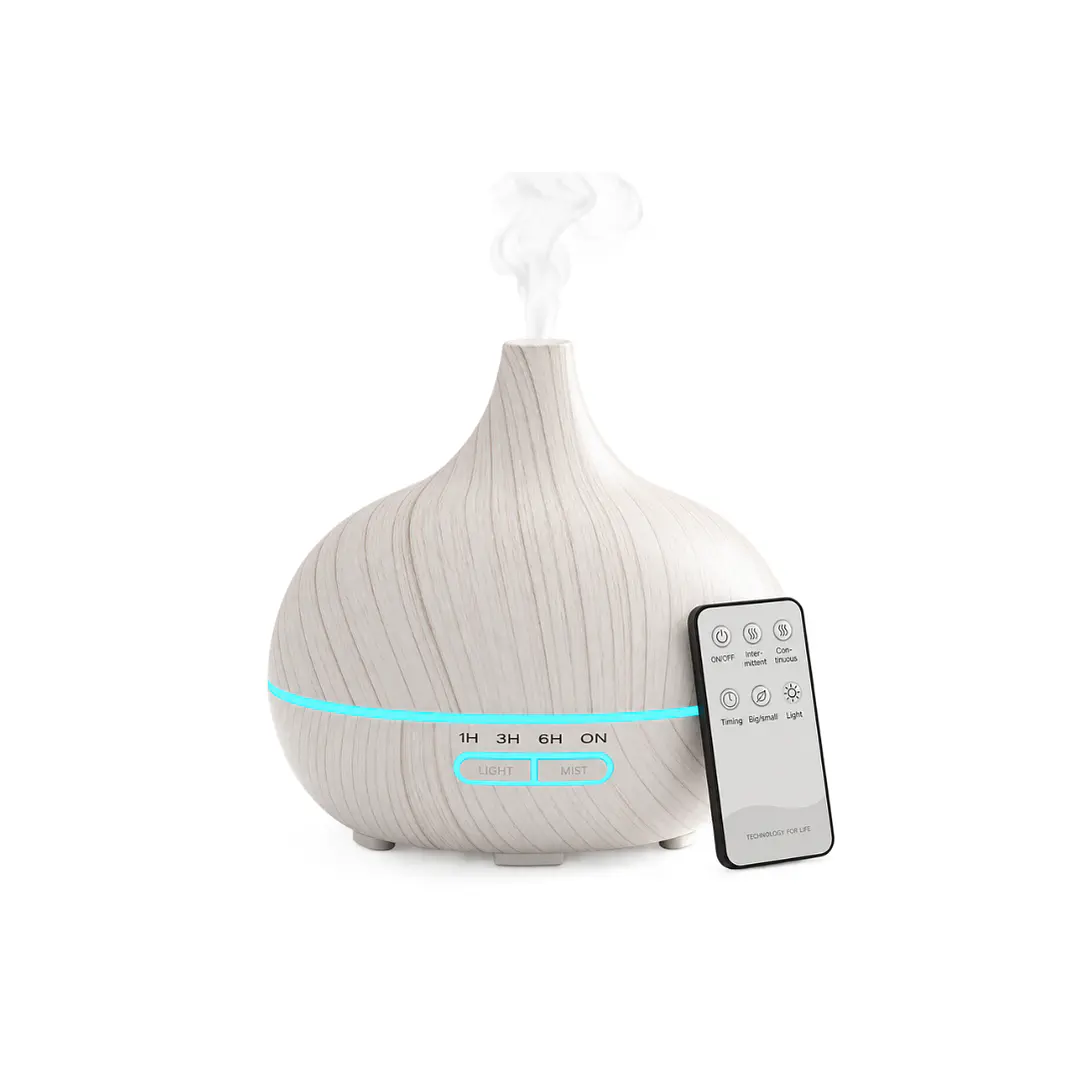 Humidificador Difusor Control Remoto Color Marfil 3