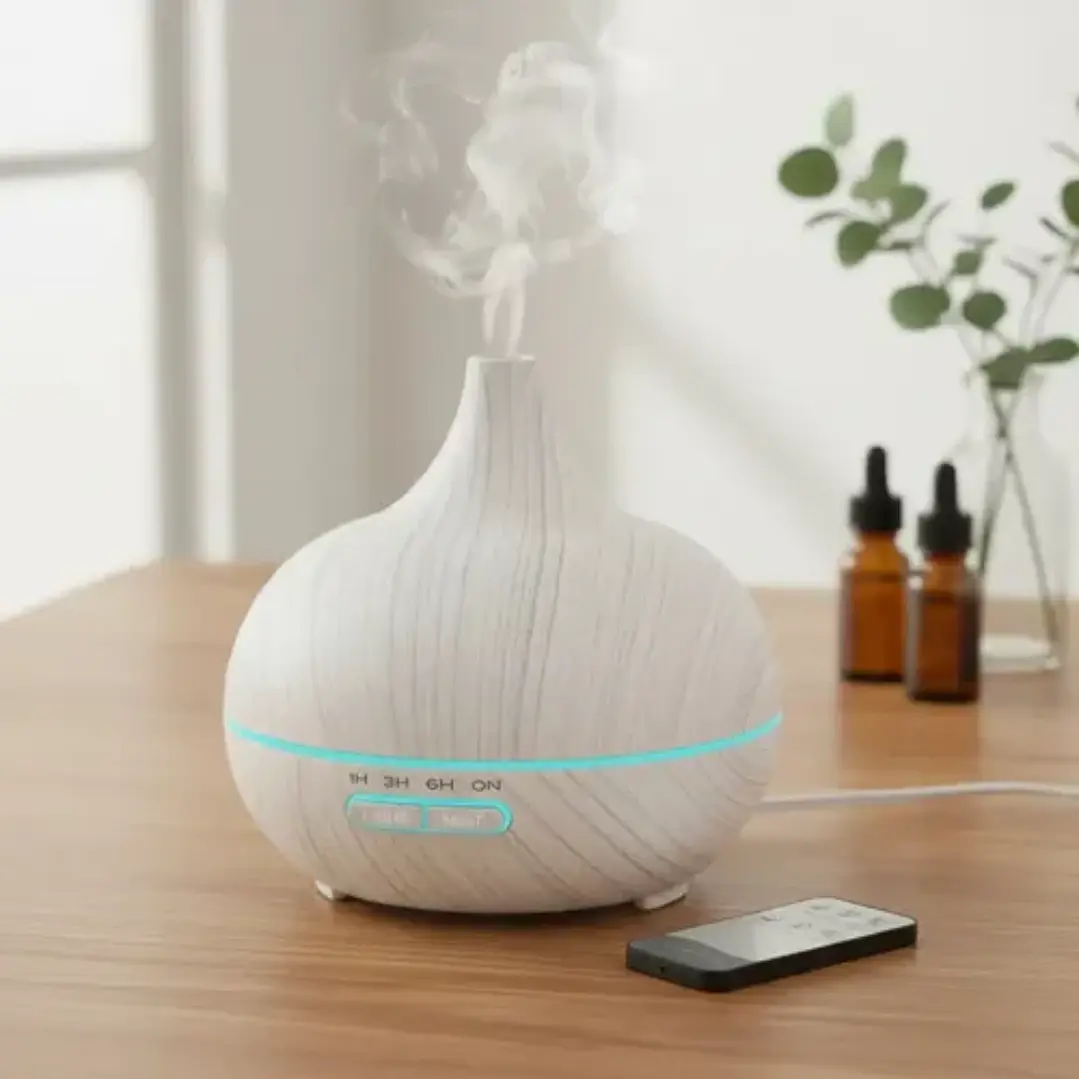 Humidificador Difusor Control Remoto Color Marfil 1