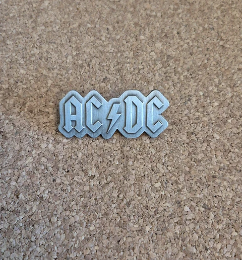 Pin AC/DC - Iconic Lightning Bolt (Double Clutch)