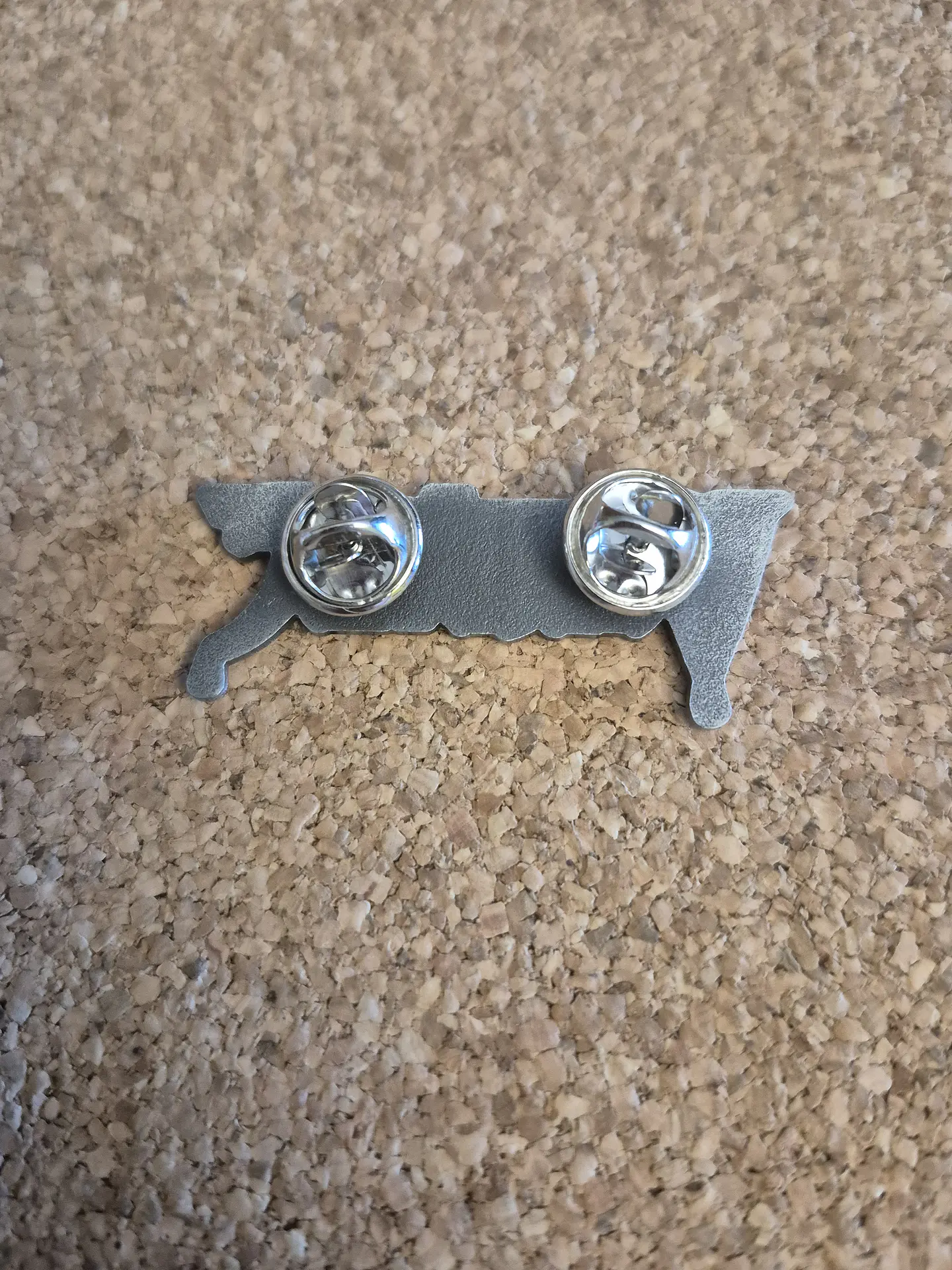 Pin Bullet For My Valentine - Metal Logo (Double Clutch) 3