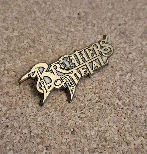 Pin Brothers of Metal - Yggdrasil Logo (Double Clutch)