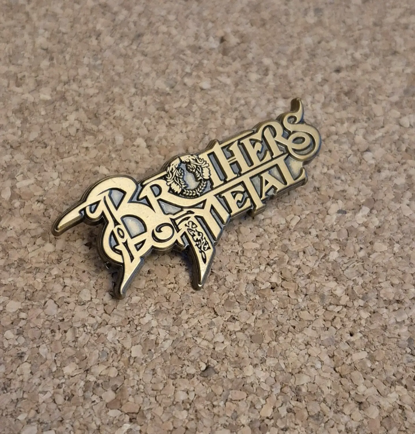 Pin Brothers of Metal - Yggdrasil Logo (Double Clutch) 1