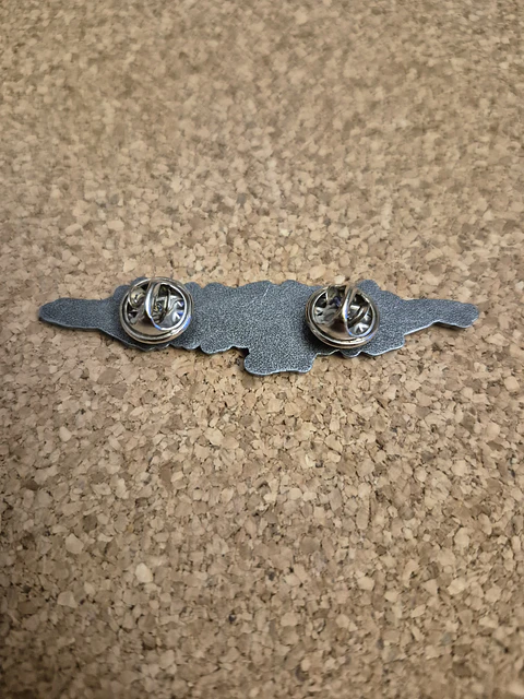 Pin Carcass - Metal Logo (Double Clutch)