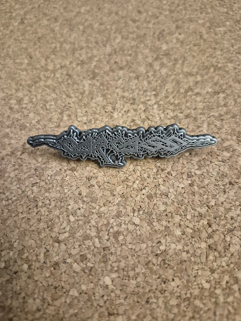 Pin Carcass - Metal Logo (Double Clutch)