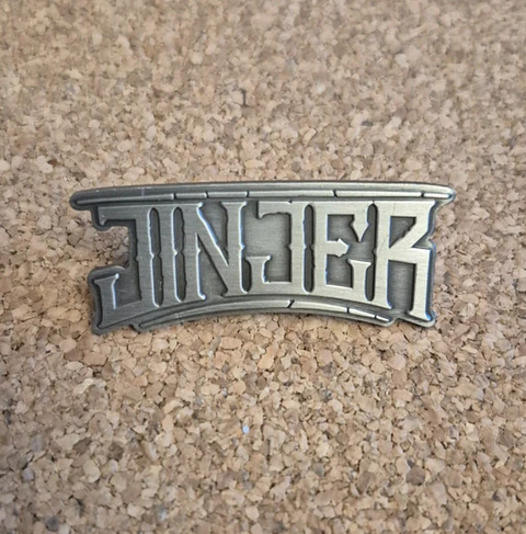 Pin Jinjer - Silver Edition Logo (Double Clutch)